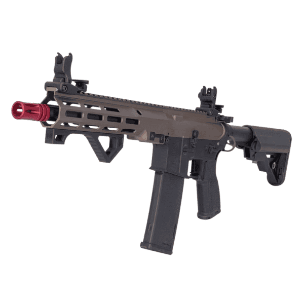Rifle de Airsoft AEG M4 MLOK SAE23 Chaos Bronze Edge 2.0 Gatilho Eletrônico Gate Aster Specna Arms