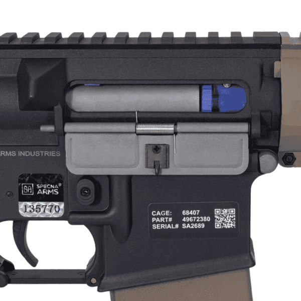 Rifle de Airsoft AEG M4 Keymod SA-F02 Half-Tan Serie FLEX - Specna Arms - Image 3