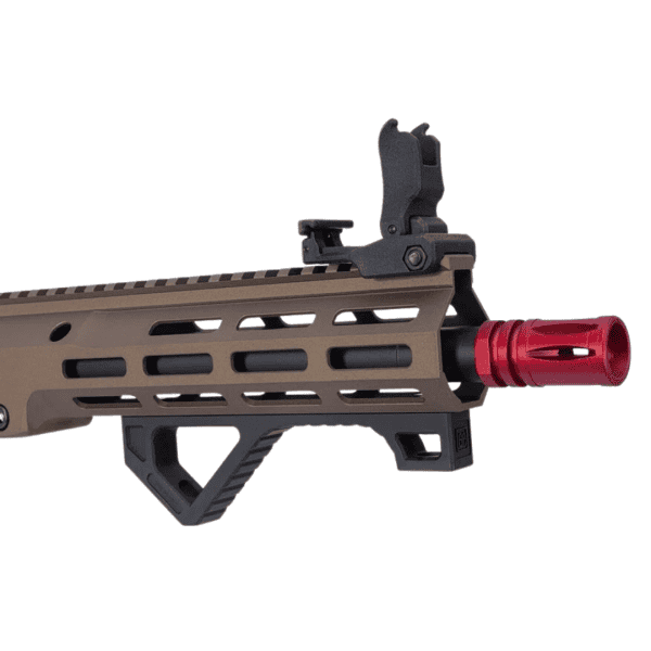 Rifle de Airsoft AEG M4 MLOK SAE23 Chaos Bronze Edge 2.0 Gatilho Eletrônico Gate Aster Specna Arms - Image 5