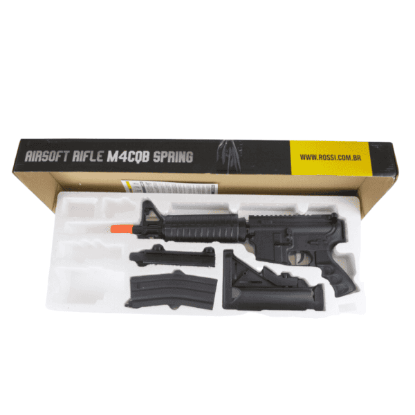Rifle de Airsoft Spring 6mm M4A1 CQB Rossi - Image 8