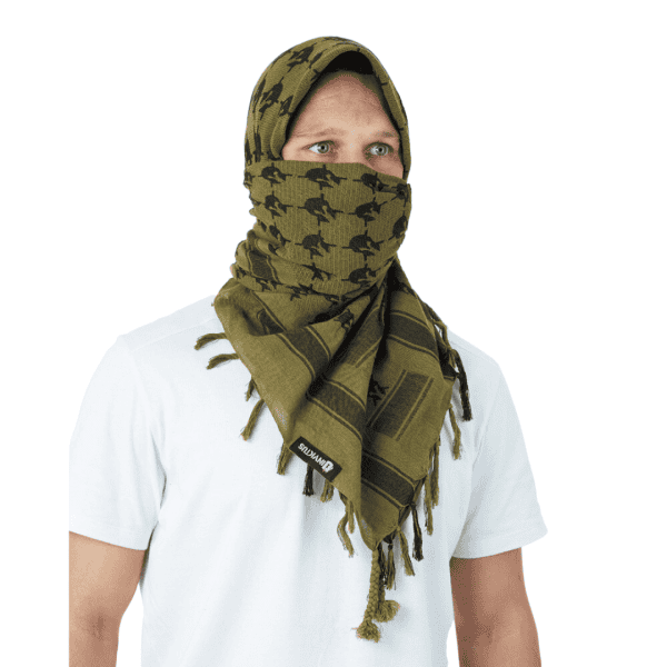Shemagh MIRAGE SPARTA Verde Oliva - INVICTUS - Image 2
