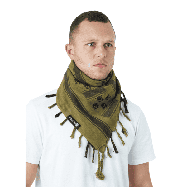 Shemagh MIRAGE SPARTA Verde Oliva - INVICTUS