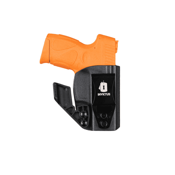 Coldre Velado Destro Kydex IWB 2.0 Para Taurus Série G2C Preto Invictus - Image 5
