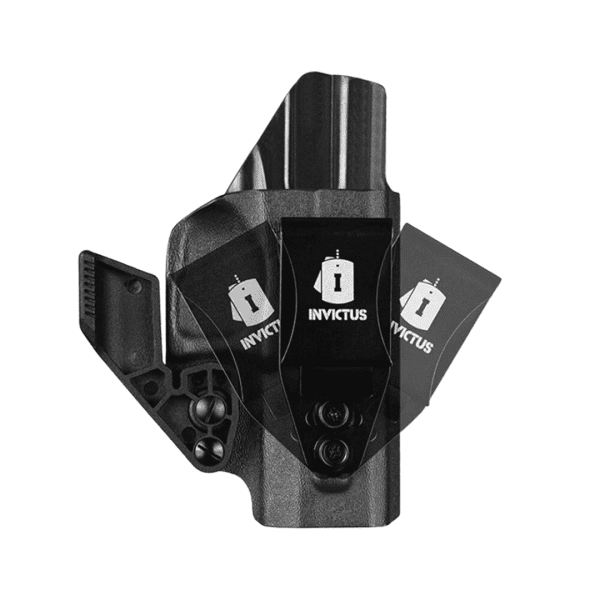 Coldre Velado Destro Kydex IWB 2.0 Para Taurus Série 100 Preto Invictus - Image 4