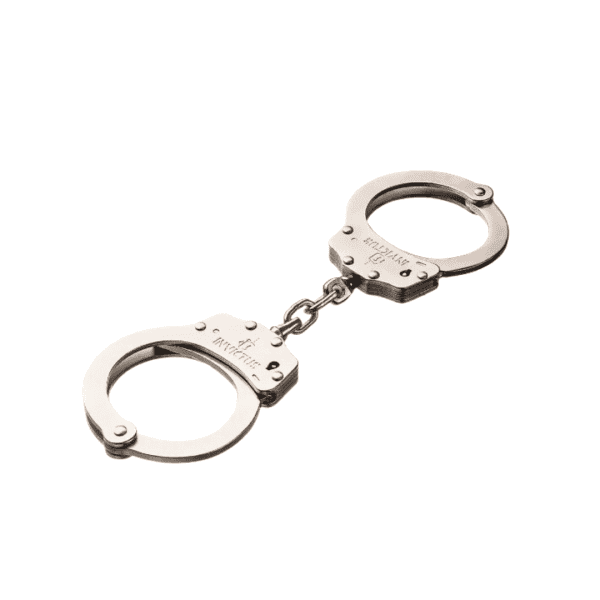 Algema de Pulso de Corrente Niquelada em Aço Carbono Invictus