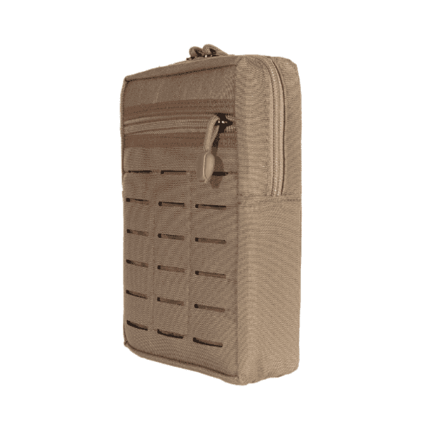 Bolso Vertical 2 Zip Laser Cut Coyote Warfare - Image 4