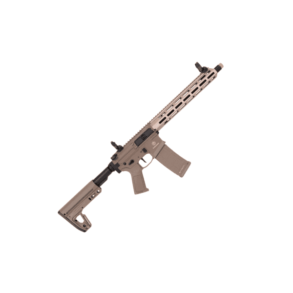 Rifle De Airsoft 6mm M4 Punisher 4 AEGR Tan Gatilho Eletronico Poseidon