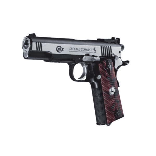 Pistola de Pressão CO2 4.5mm Colt 1911 Special Combat Classic 19 Tiros Umarex