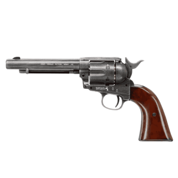 Revólver de Pressão CO2 4.5mm COLT SINGLE ACTION ARMY 45 (Esfera de Aço - 6 Tiros) - UMAREX - Image 2