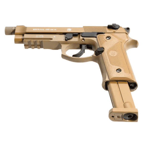 Pistola de Pressão CO2 4.5mm Beretta M9A3 TAN 16 Tiros Umarex - Image 4