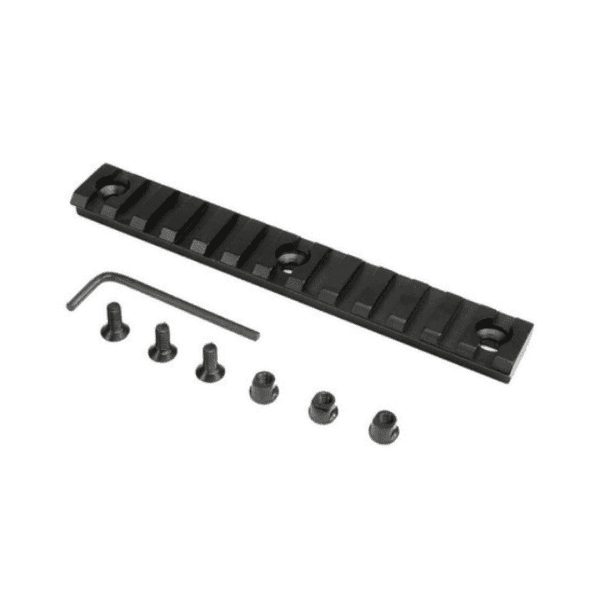 Trilho Metal 13,5cm 13 Slots Preto p/ Keymod - Image 2