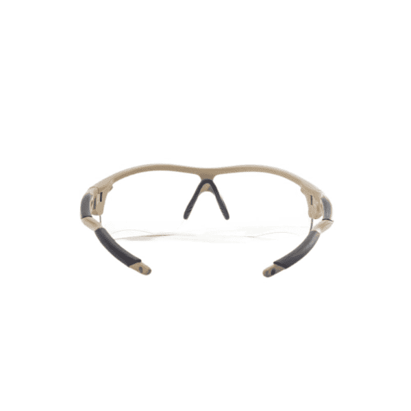 Óculos Tático Bravo Armação Tan Lente Transparente Evo Tactical - Image 3