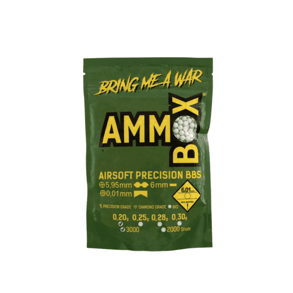 Munição BBS Airsoft 0.20G Federaty AMMO BOX 3.000un