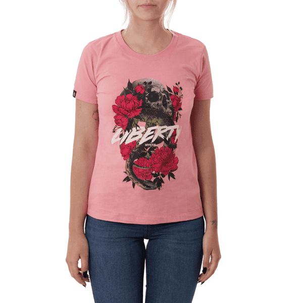 Camiseta Feminina CONCEPT LIBERTY GIRL Rosa - INVICTUS