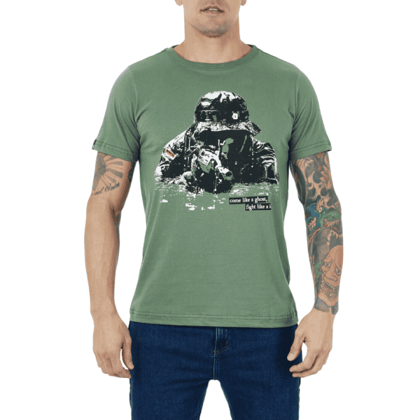 Camiseta CONCEPT GHOST Verde - INVICTUS