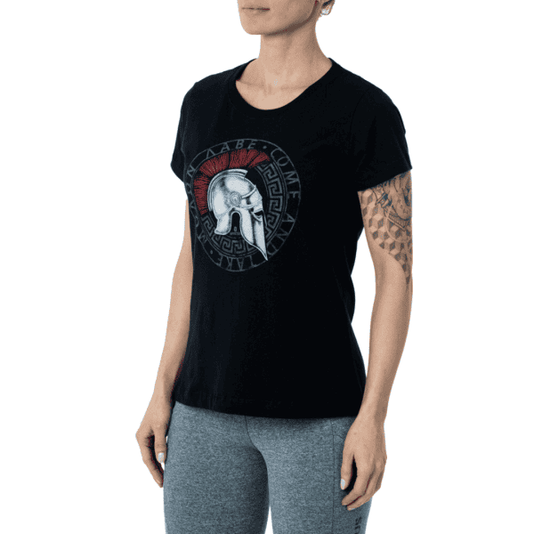 Camiseta Feminina CONCEPT MOLON LABE Preto - INVICTUS