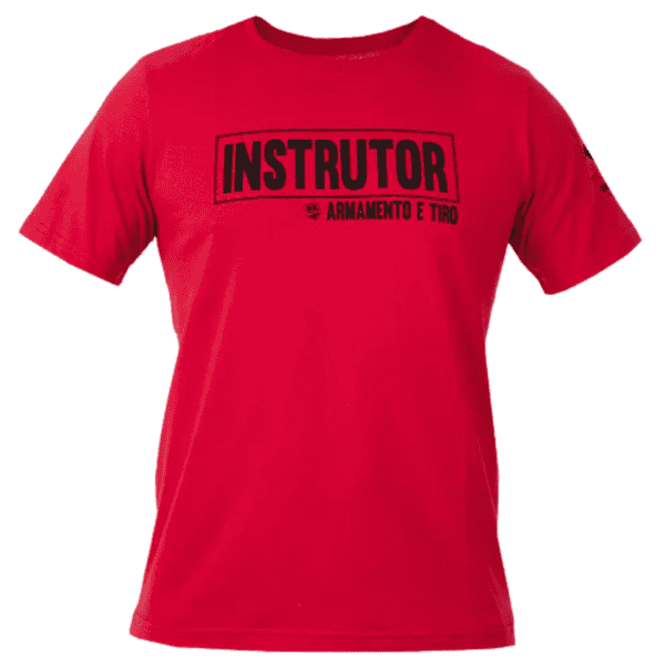 Camiseta INSTRUTOR Vermelha - BR FORCE