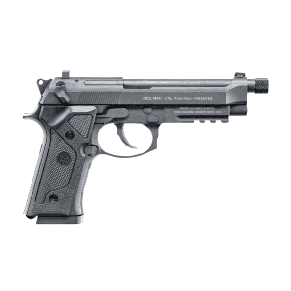 COMBO Pistola de Pressão Umarex Beretta M9A3 Black + Cilindro CO2 12g Leão + Esfera de Aço 4,5mm + Case Rígido Eagle - Image 2