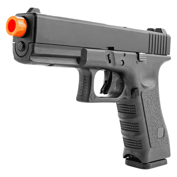 Pistola de Airsoft a Gás GBB Green Gás 6mm Glock R17 Black com Blowback Army Armament