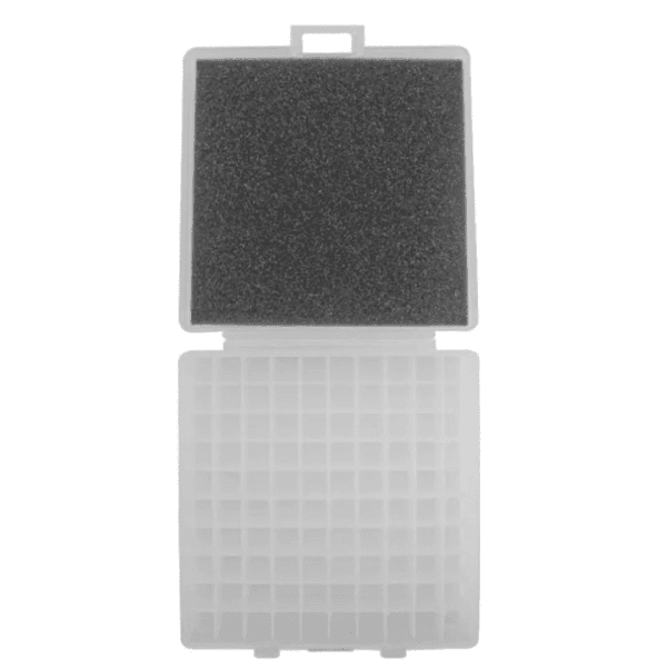 Caixa de Munição Shotgun para 100 Cartuchos Calibre 40 e 45 Branca - Image 2