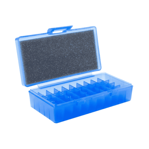 Caixa de Munição Shotgun para 50 Cartuchos Calibre 40 e 45 Azul - Image 2