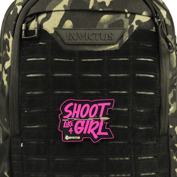 Patch SHOOT LIKE A GIRL - INVICTUS - Image 2