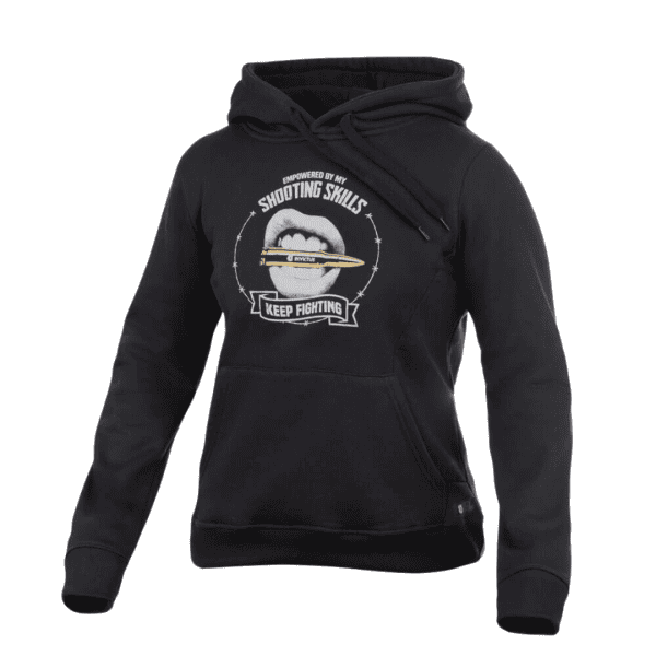 Moletom Feminino ASPEN KEEP FIGHTING Preto - INVICTUS