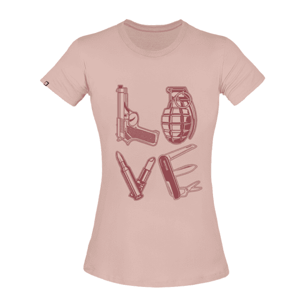 Camiseta Feminina CONCEPT LOVE Rosa - INVICTUS