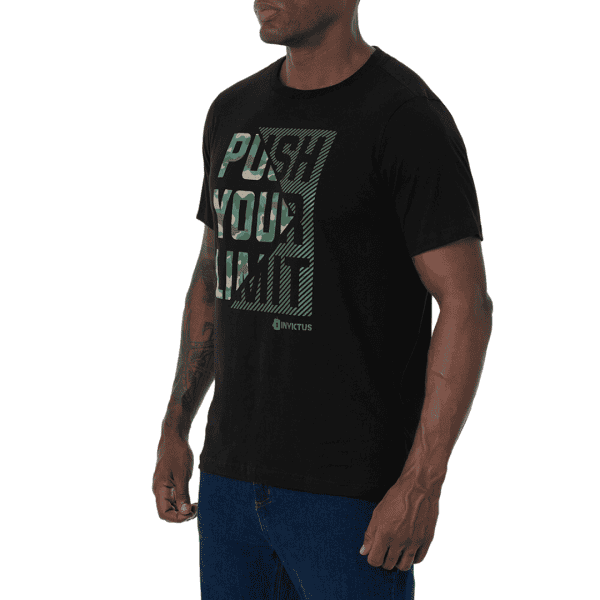 Camiseta CONCEPT LIMIT Preta - INVICTUS - Image 3