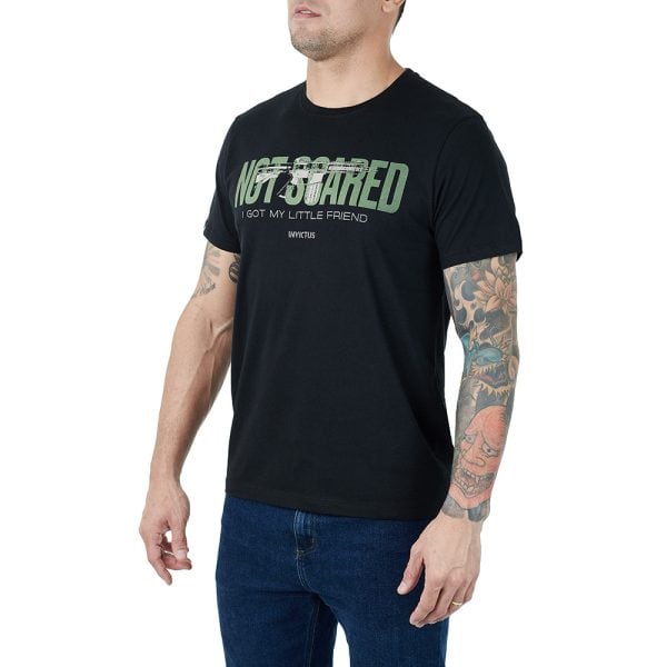 Camiseta CONCEPT NOT SCARED Preto - INVICTUS - Image 2