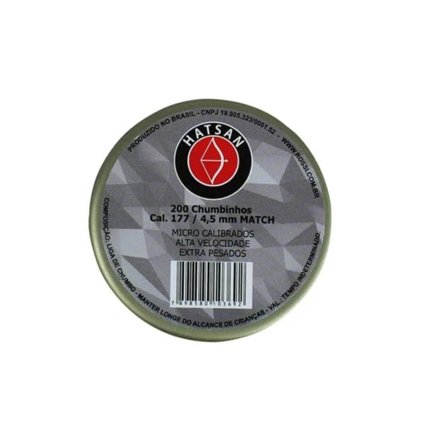 Chumbinho Hatsan Match 4.5mm - 200un - Image 2