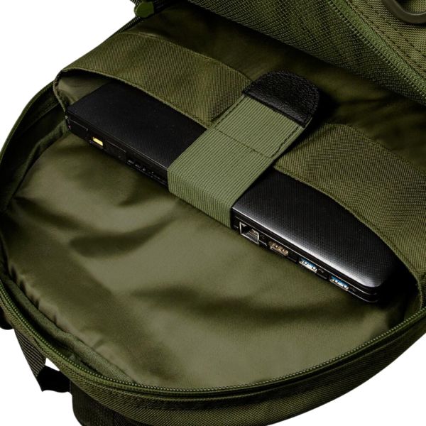 Mochila RUSHER Verde Oliva - INVICTUS - Image 5
