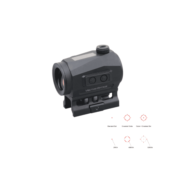 Red Dot Vector Optics SCRAPPER 1X25 Solar Power Multi Retículo - Image 4