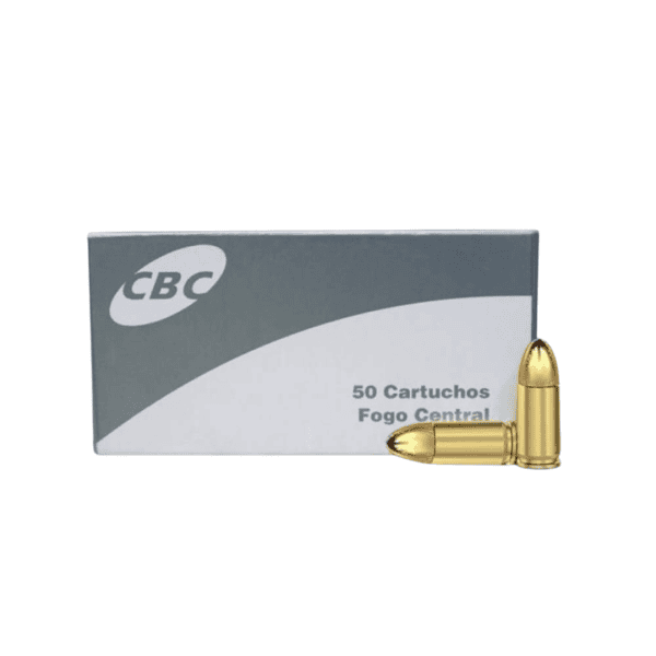 Munição CBC Treina Cal. .380 Auto ETOG 95gr 50un