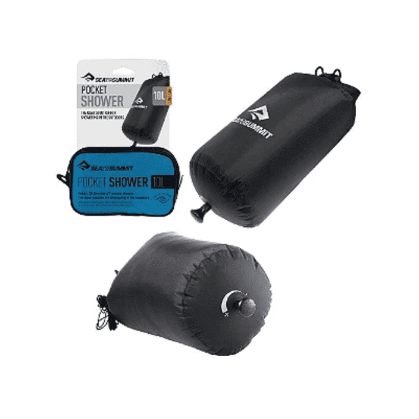 Chuveiro Portátil Pocket Shower Preto 10L - Image 2