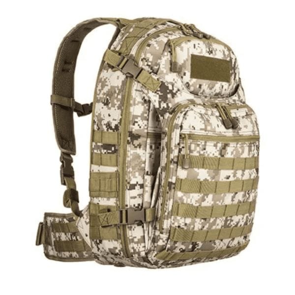 Mochila MISSION Camuflado Digital Deserto -  Invictus