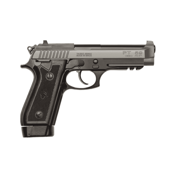 Pistola Taurus PT 59S .380 ACP 19 Tiros 5" CERAKOTE TUNGSTENIO - Image 2