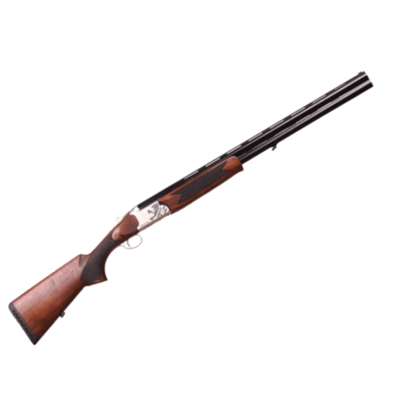 Espingarda BRESCIA ARMS Coraggio White Cal. 12 Sobreposto 28″ + Meia de Proteção + Kit Chocke Externo