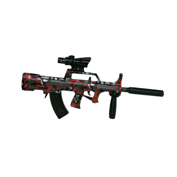 Lançador de Bolinhas de GEL Orbeez BULLPUP - Vermelho - Image 2