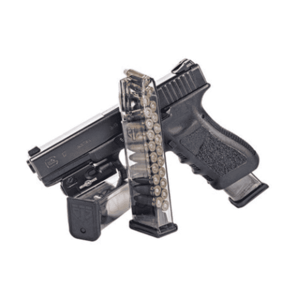 Carregador ETS Glock .380 / 9mm 22 Tiros - Transparente - Image 3
