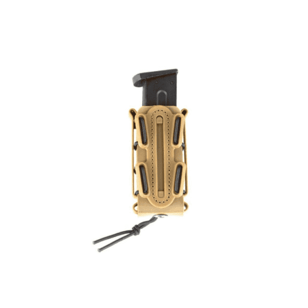 Porta Carregador Soft Shell Universal Pistola Bifilar - EVO Tan