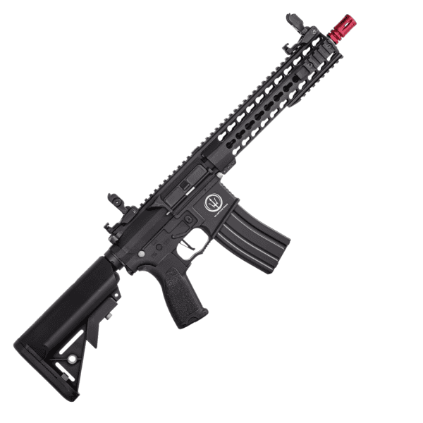 Rifle de Airsoft Elétrico M4 AR15 Neptune 10 Short 6mm Gatilho Eletrônico Rossi