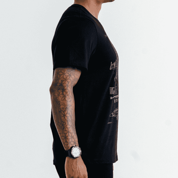 Camiseta Invictus Concept HORNET Preto - INVICTUS - Image 3
