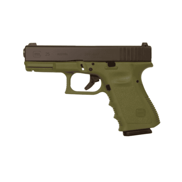 Pistola Glock G25 OD Green .380 Auto 15 Tiros