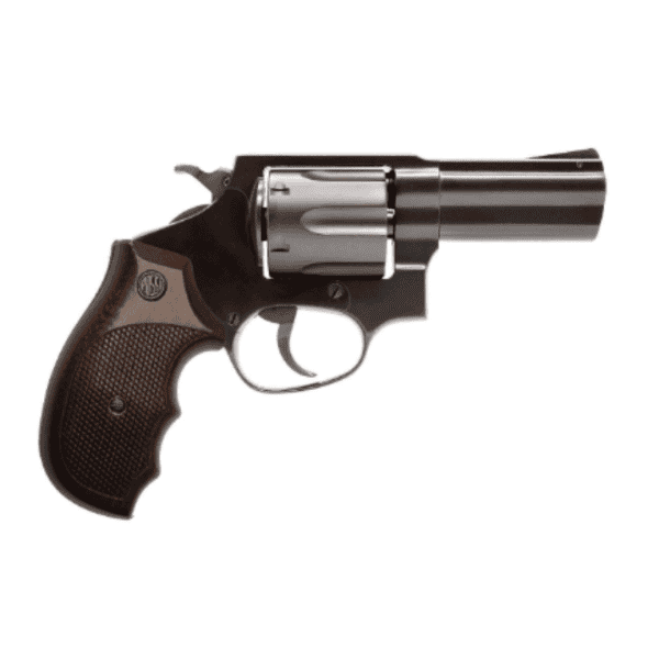Revolver Rossi RP63 .38 SPL 6 Tiros 3" Cabo Madeira - Cerakote Graphite Black - Image 2