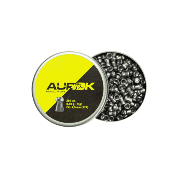 Chumbinho AUROK HOLLOW POINT 4.5mm 250 un