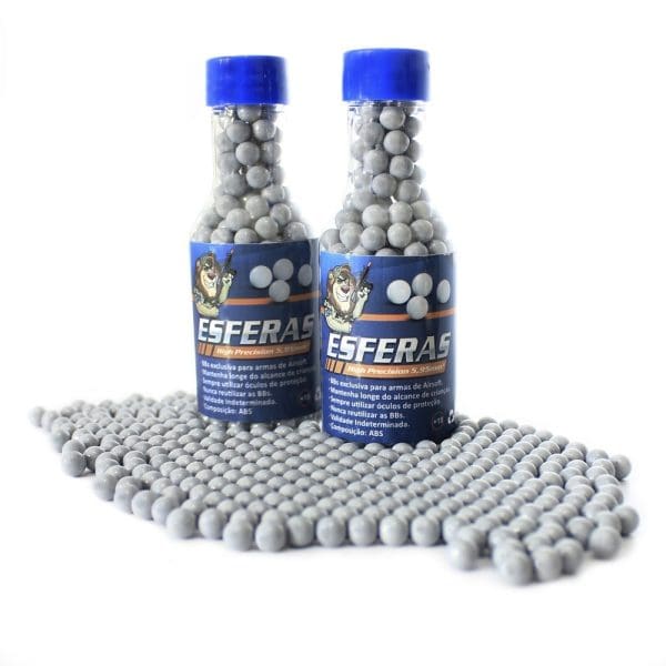Munição BBs Airsoft Leao 0.42g 6mm 300un - Image 2