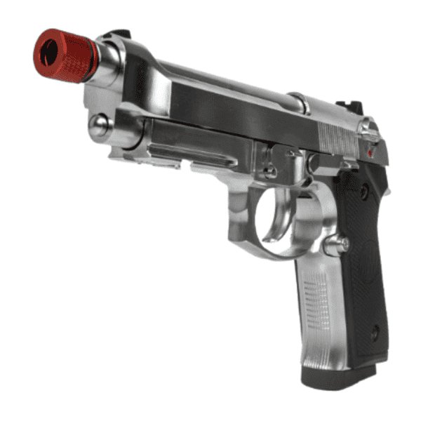 Pistola de Airsoft Rossi M92 Silver GBB 6mm - Image 3