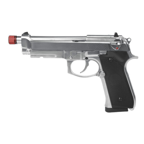 Pistola de Airsoft Rossi M92 Silver GBB 6mm - Image 2