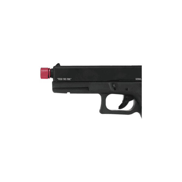 Pistola Airsoft Gbb Glock San 17 Raven TAG - Image 4